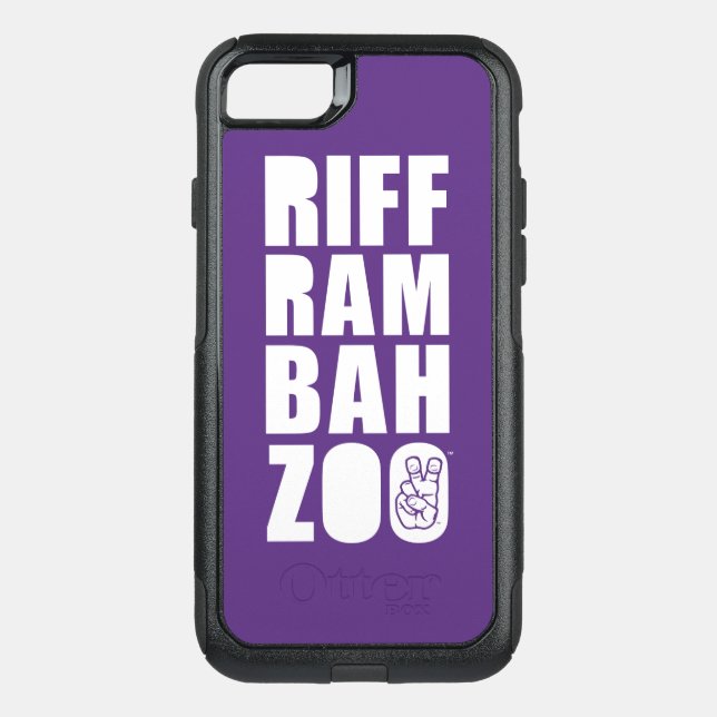 TCU Riff Ram Bah Zoo Otterbox iPhone Case (Back)