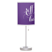 TCU Riff Ram Bah Zoo Script Table Lamp (Left)