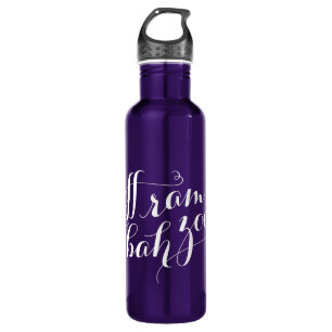 TCU Riff Ram Bah Zoo Script Water Bottle