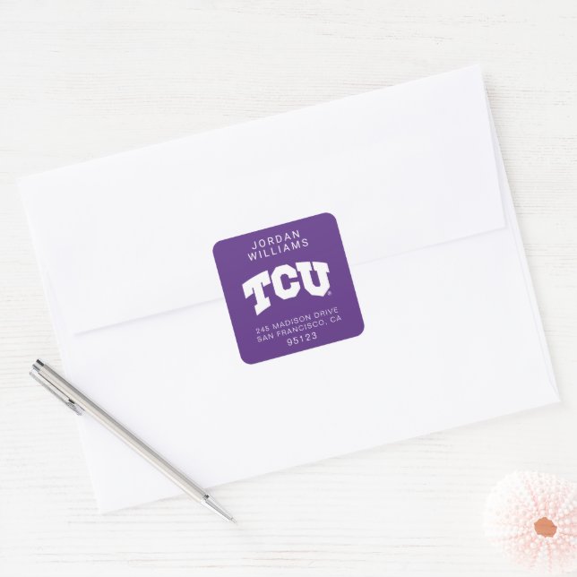 TCU SQUARE STICKER (Envelope)