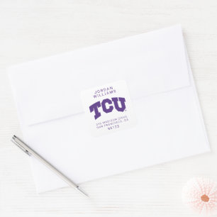 TCU SQUARE STICKER