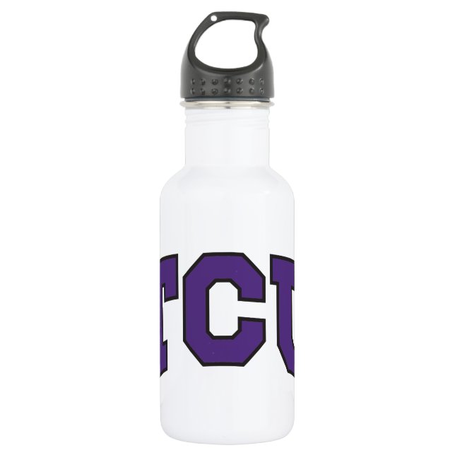 TCU STAINLESS STEEL WATER BOTTLE (Front)