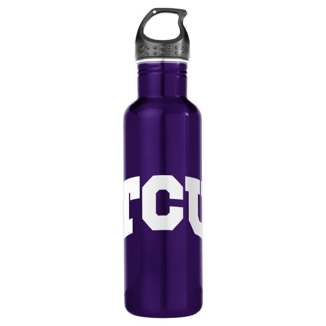 TCU STAINLESS STEEL WATER BOTTLE (Front)