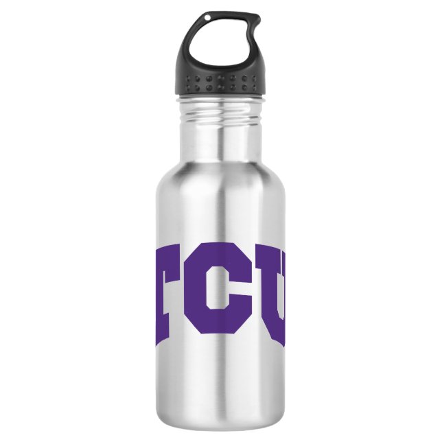TCU STAINLESS STEEL WATER BOTTLE (Front)