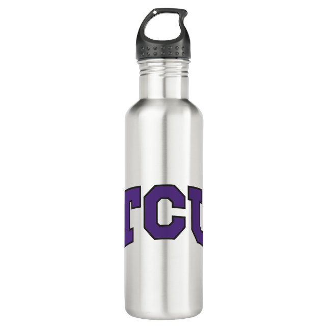 TCU STAINLESS STEEL WATER BOTTLE (Front)
