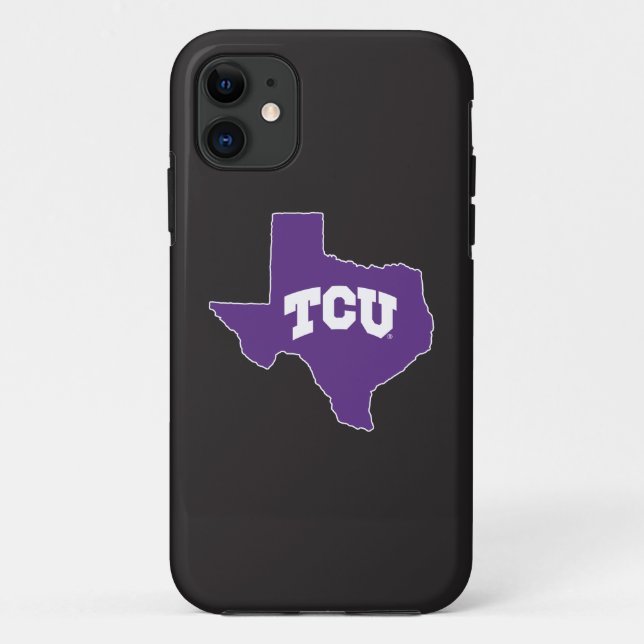 TCU Texas State Case-Mate iPhone Case (Back)