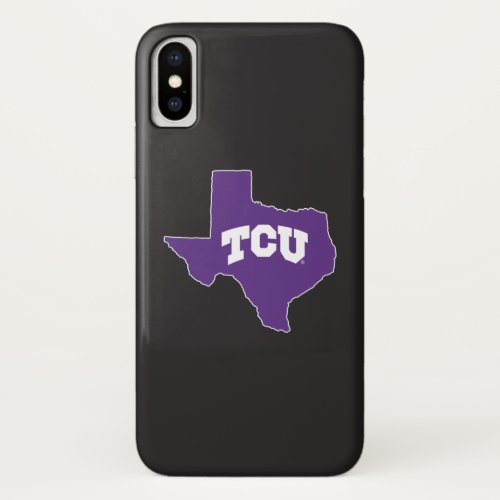 TCU Texas State iPhone X Case