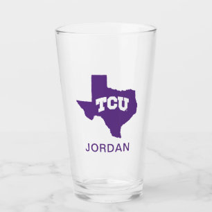 TCU Texas State Glass