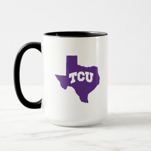 TCU Texas State Mug