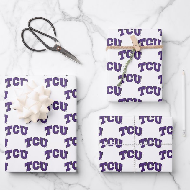 TCU WRAPPING PAPER SHEETS (Front)