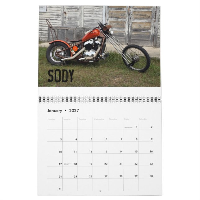 TCU's Top Chops 2013 Calendar (Jan 2027)