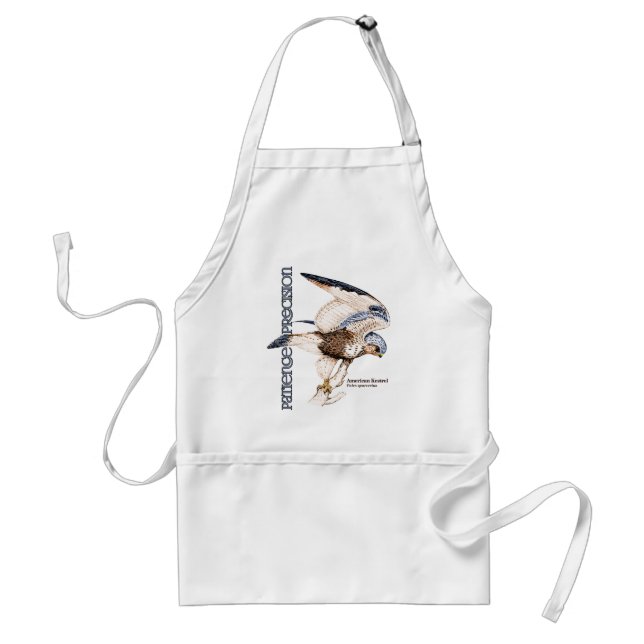 TCWC - American Kestrel Animal Spirit Guide Adult Apron (Front)