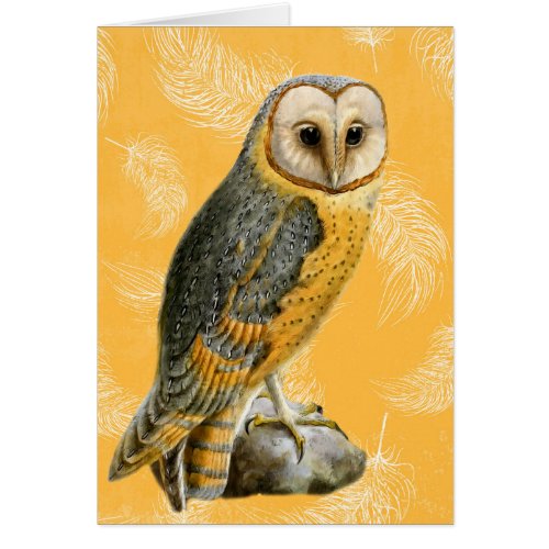 TCWC _ Barn Owl Vintage Blank