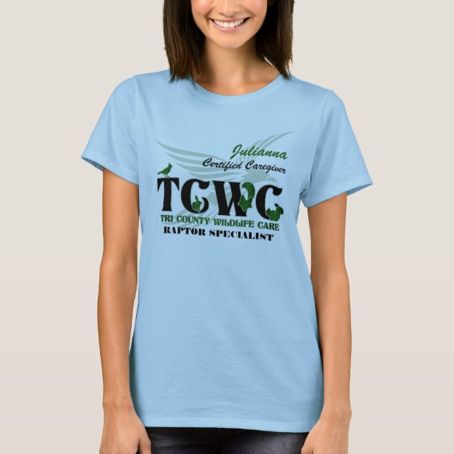 TCWC Logo Volunteer - Custom Specialist / Name T-Shirt (Front)