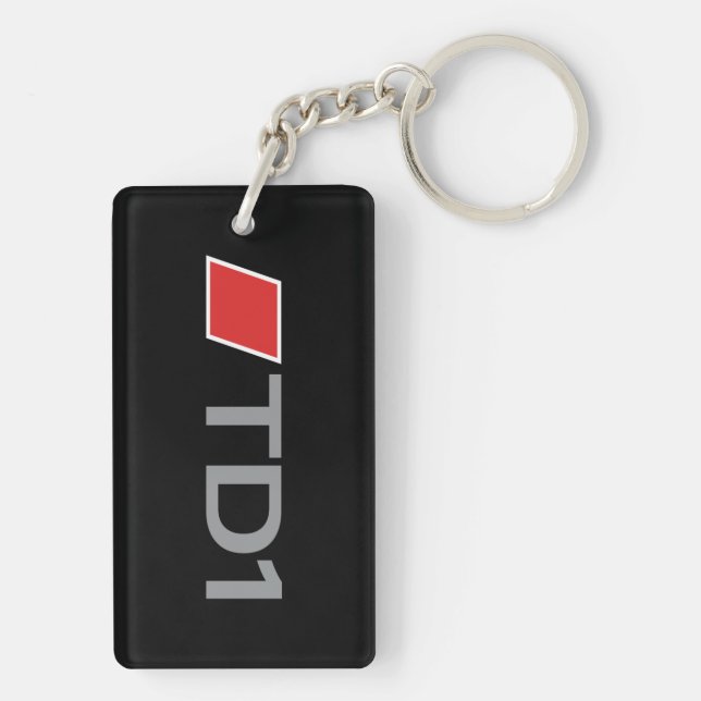 TD1 Keychain (Back)
