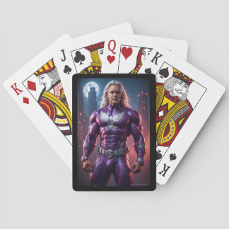 TD Phoenix. My Superhero. Purple power! Poker Cards