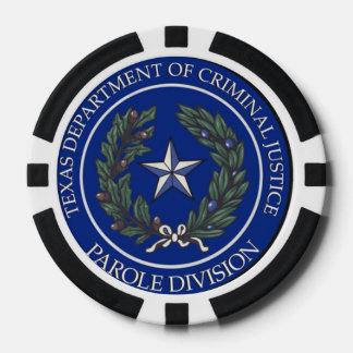 TDCJ Parole Division Coin Poker Chips