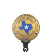 TDCJ Parole Officer Training Academy Badge Holder (Clip Front)