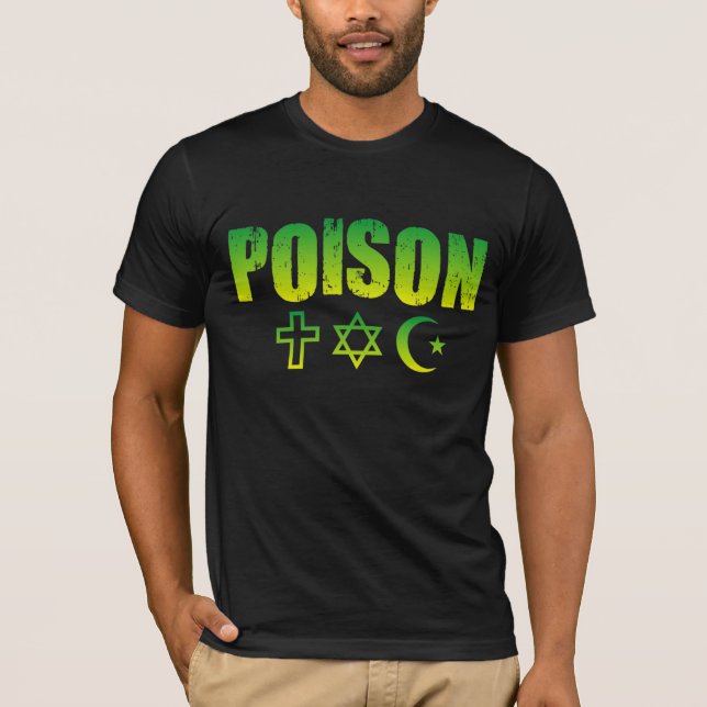 TDK Religion = Poison v1.0 T-Shirt (Front)