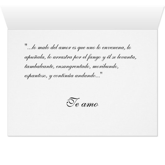 Te amo (Inside Horizontal (Bottom))