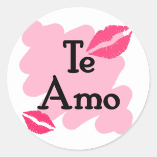 Te Amo Valentine Stickers - 14 Results