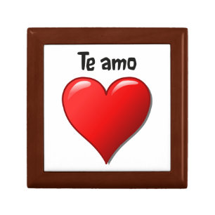 Te amo - I love you in Spanish Gift Box