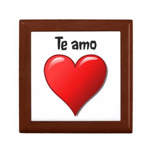 Te amo _ I love you in Spanish Gift Box