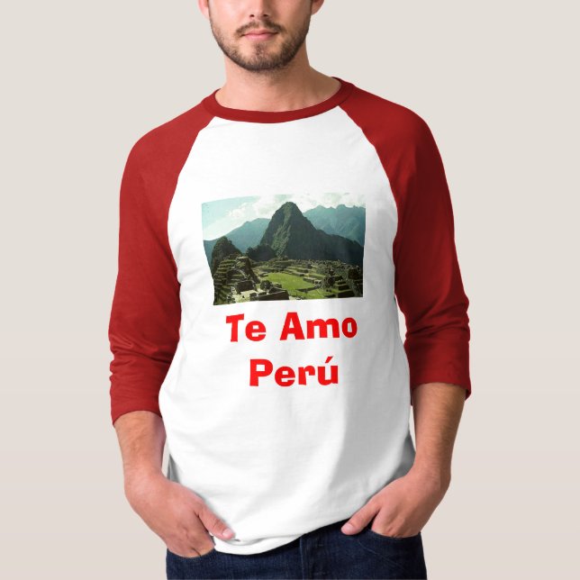 Te Amo Peru T-Shirt (Front)