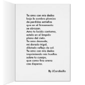 te amo, te amo cards (Inside (Right))