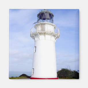 Te Araroa, New Zealand. A lighthouse gives Magnet