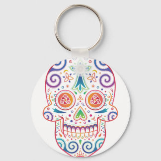 tê te_death_celtic keychain