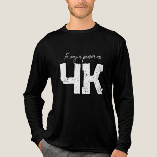 Te voy a poner en 4k Tri-Blend shirt