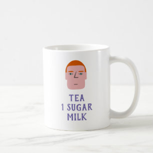 Tea 1 sugar Milk Coffee Mug