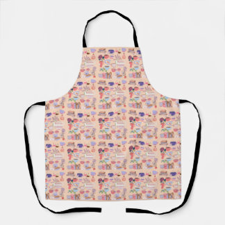 Tea And Books Apron