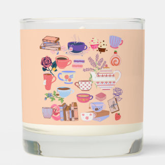 Tea And Books Scented Candle
