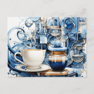Tea and Coffee Holiday Card