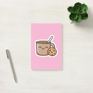 Tea and Cookie Post-it Notes