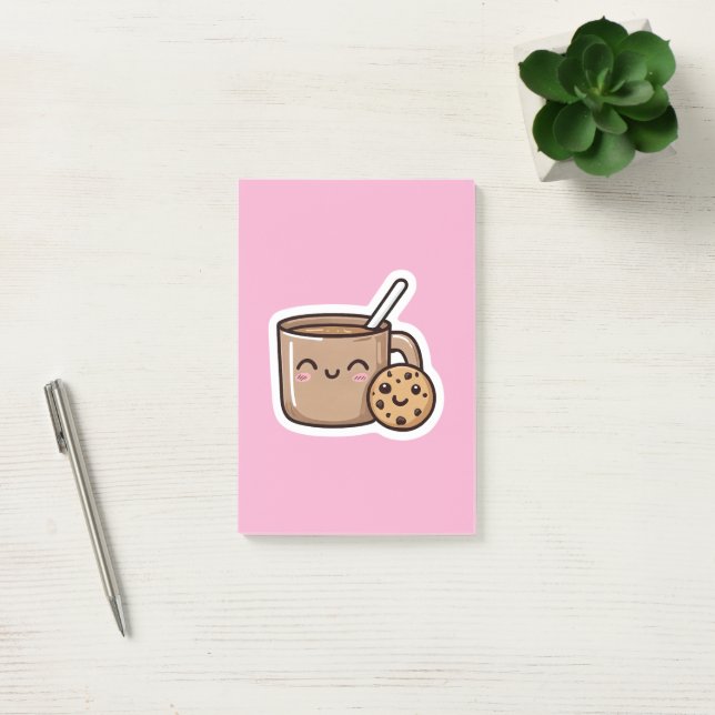 Tea and Cookie  Post-it Notes (Office)