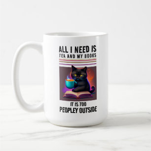 Tea And My Books Coffee Mug