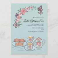 Tea and Scones Invitation