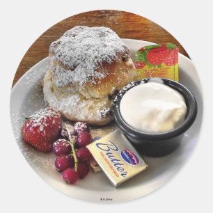 Tea and Scones Sticker