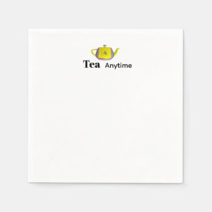 Tea Anytime Teapot Napkins