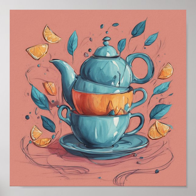 Tea Art Poster (Front)
