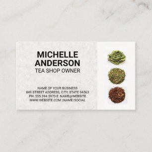 Tea Assortments Business Card