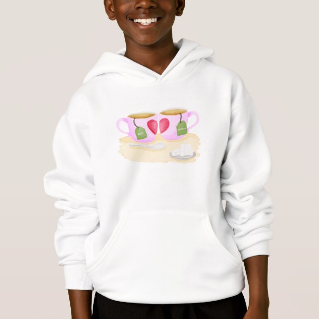 Tea Bag Best Friend Hoodie (Front)