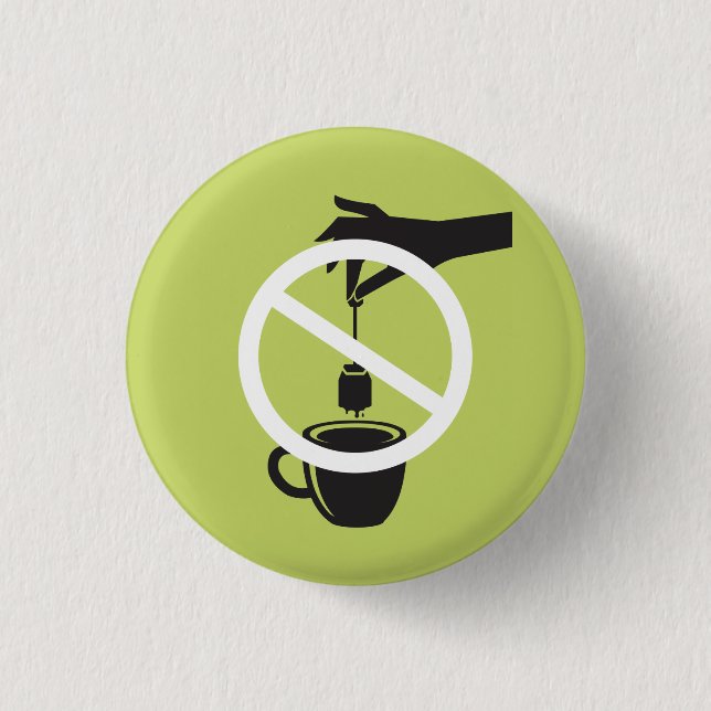 Tea Bag Button (Front)