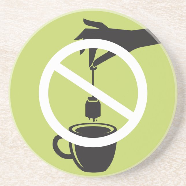 Tea Bag Drink Coaster (Front)