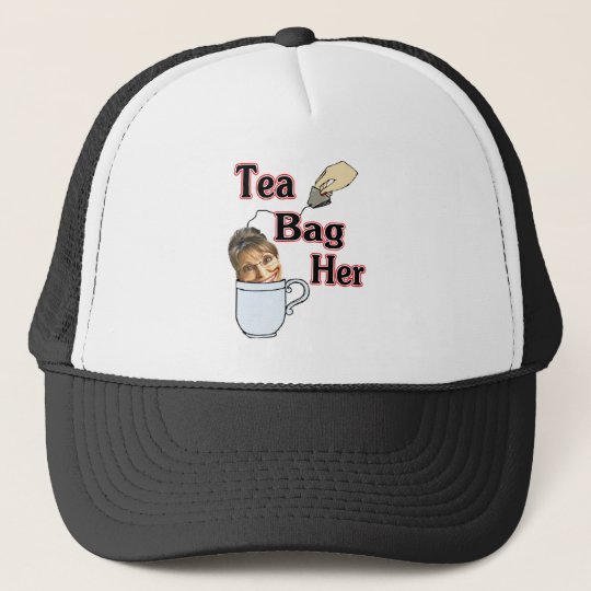 tea bagher trucker hat