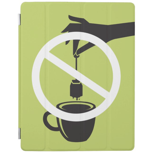 Tea Bag iPad Smart Cover (Front)