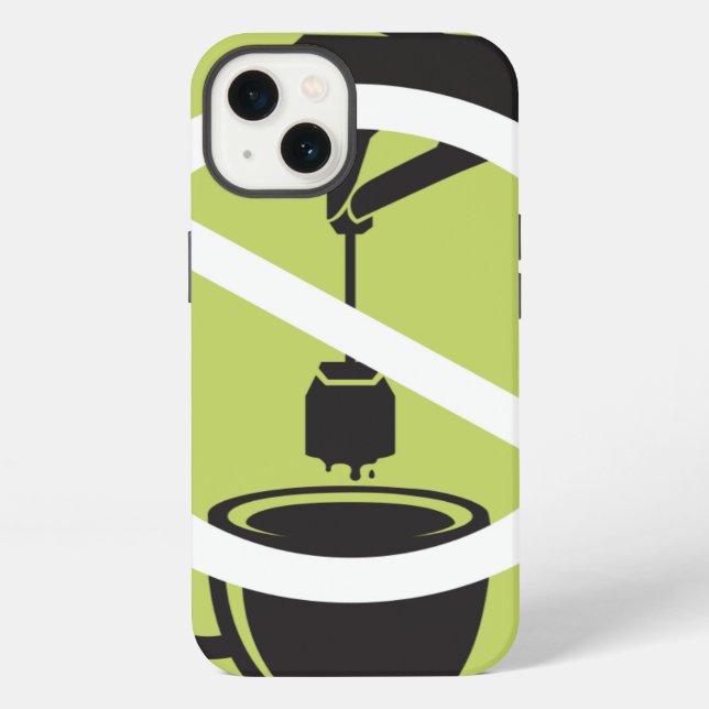 Tea Bag Iphone Case (Back)